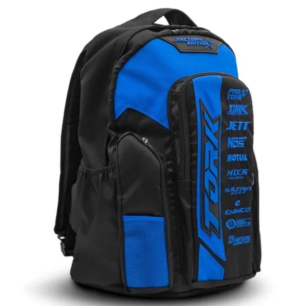 Mochila Adulto Factory Edition 02 Preto e Azul Pro Tork - MC-37PTAZ