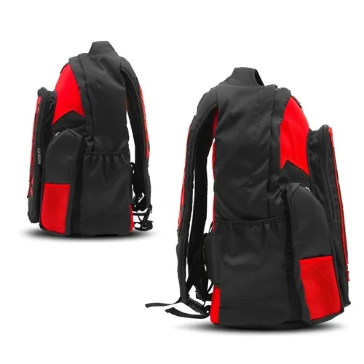Mochila Adulto Factory Edition 02 Preto e Vermelho Pro Tork - MC-37PTVM