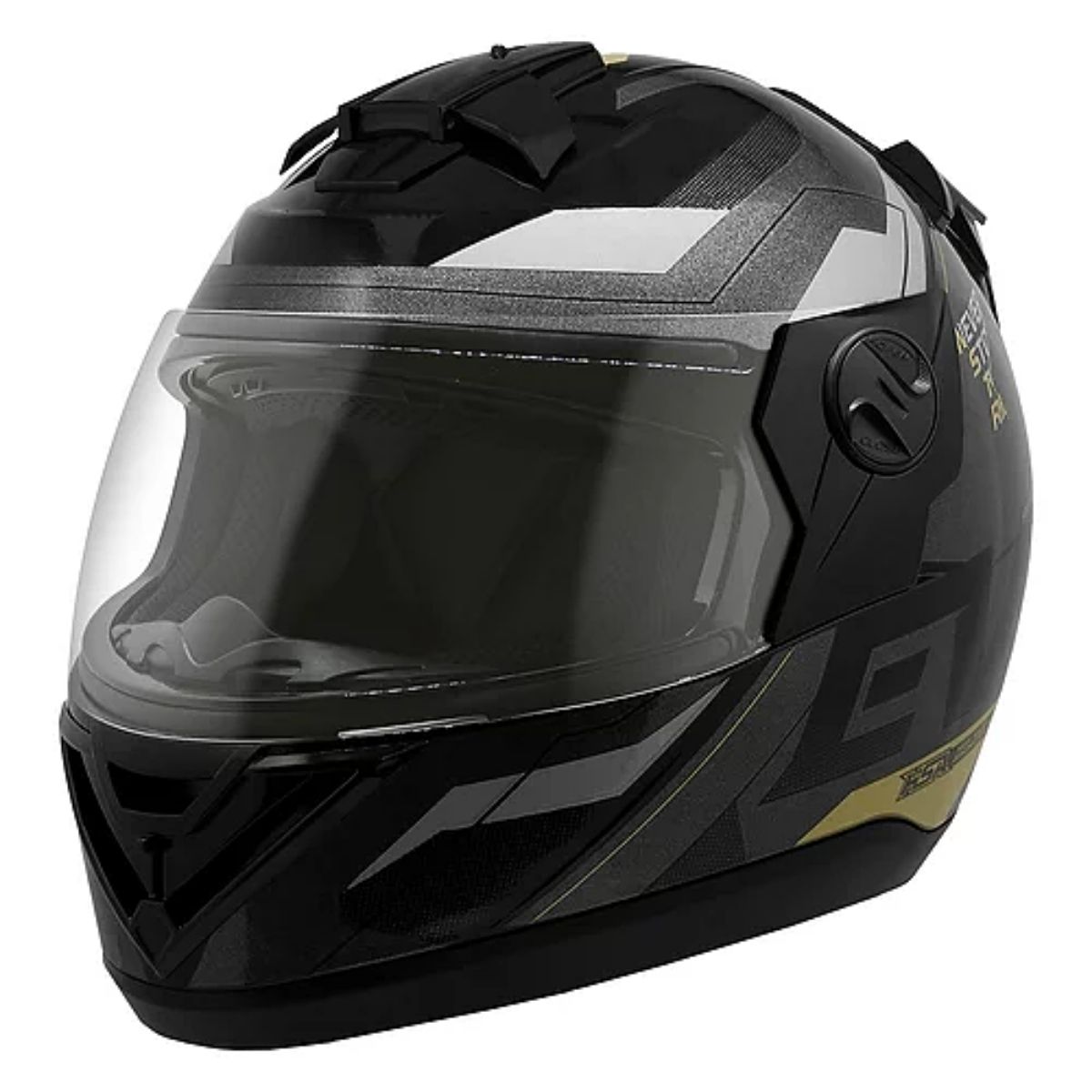 Capacete Evolution G8 Evo Brilhante Tam. 58 Forro Termoformado Casco ABS Preto CAP-718BLK Pro Tork