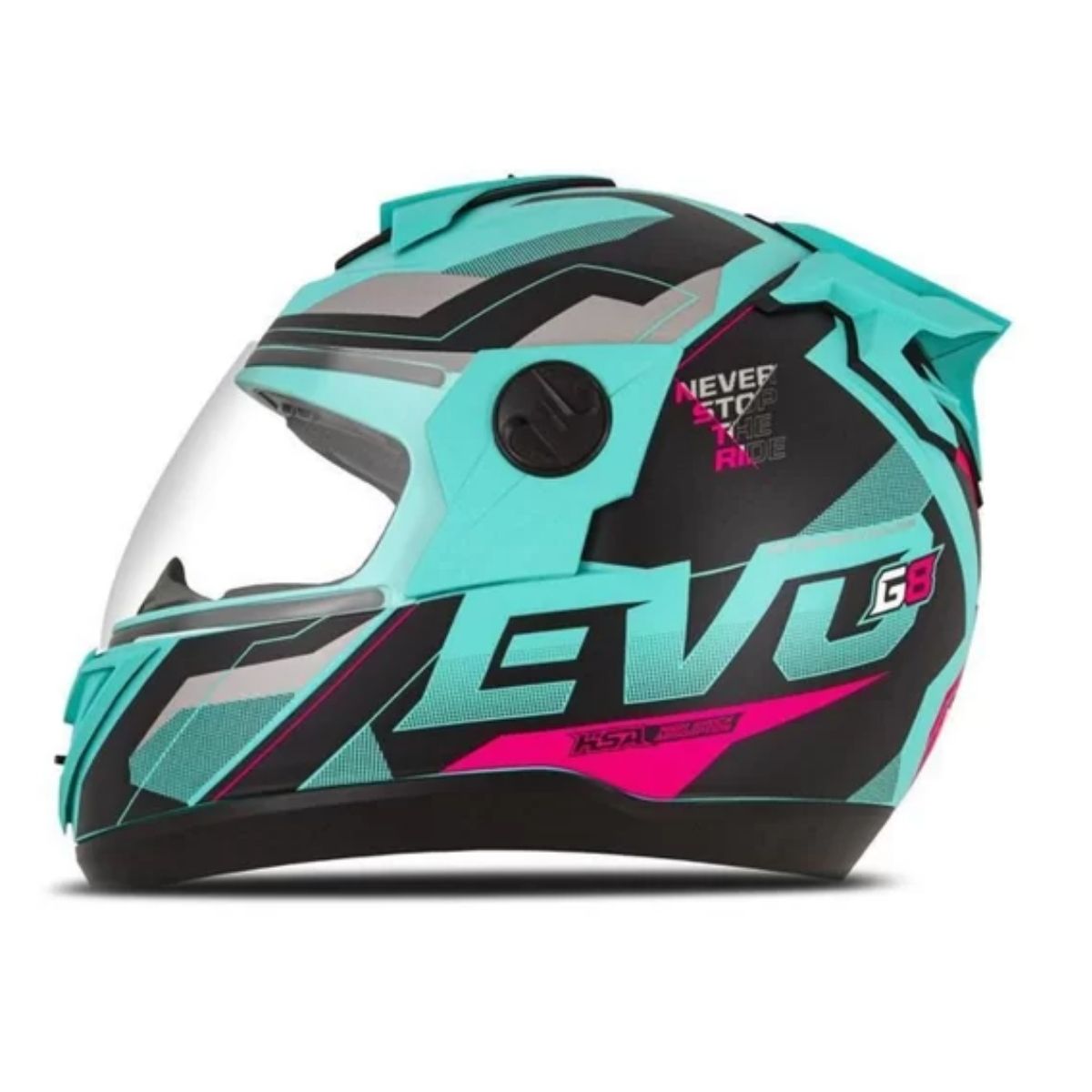 Capacete Evolution G8 Fosco Tamanho 58 CAP-718VDTPK