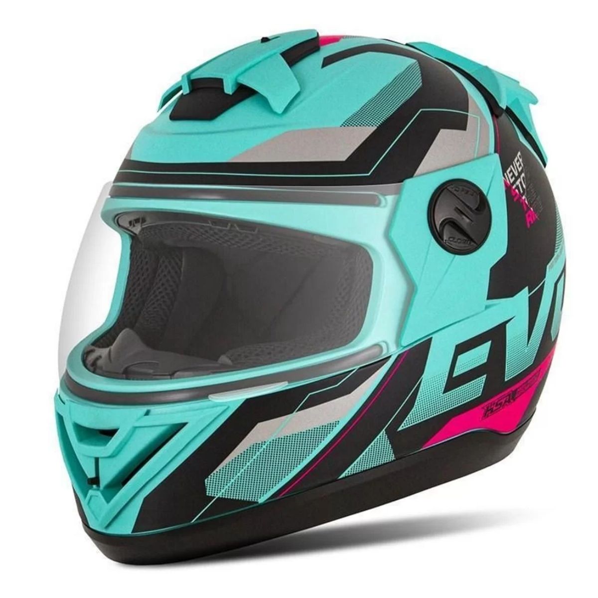 Capacete Evolution G8 Fosco Tamanho 58 CAP-718VDTPK