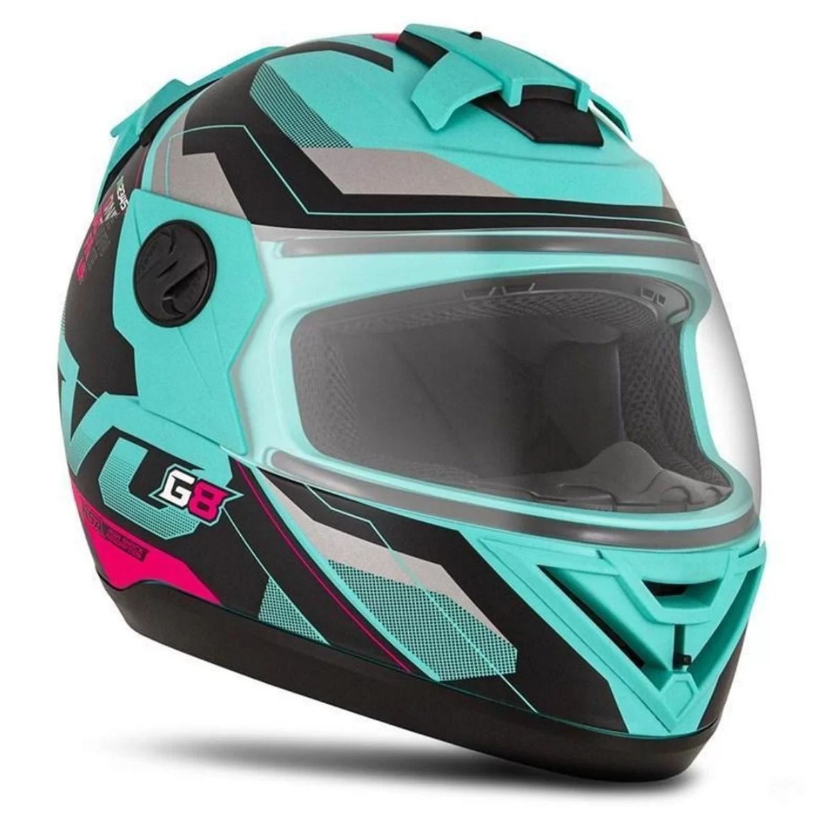 Capacete Evolution G8 Fosco Tamanho 58 CAP-718VDTPK