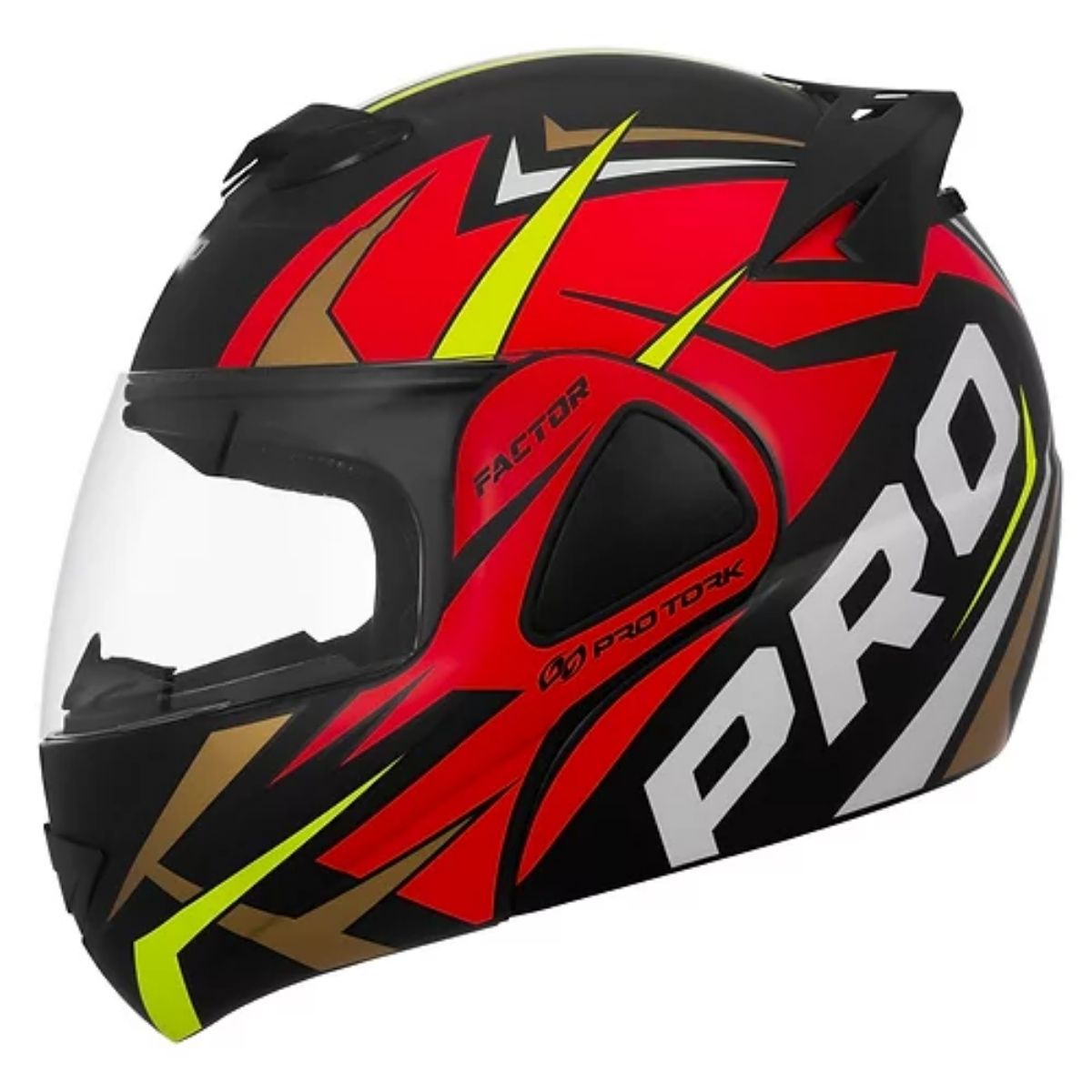 Capacete V-Pro Jet Factor Fosco Tam. 58 Vermelho Fecho Micrométrico Forro CAP-902VMF Pro Tork