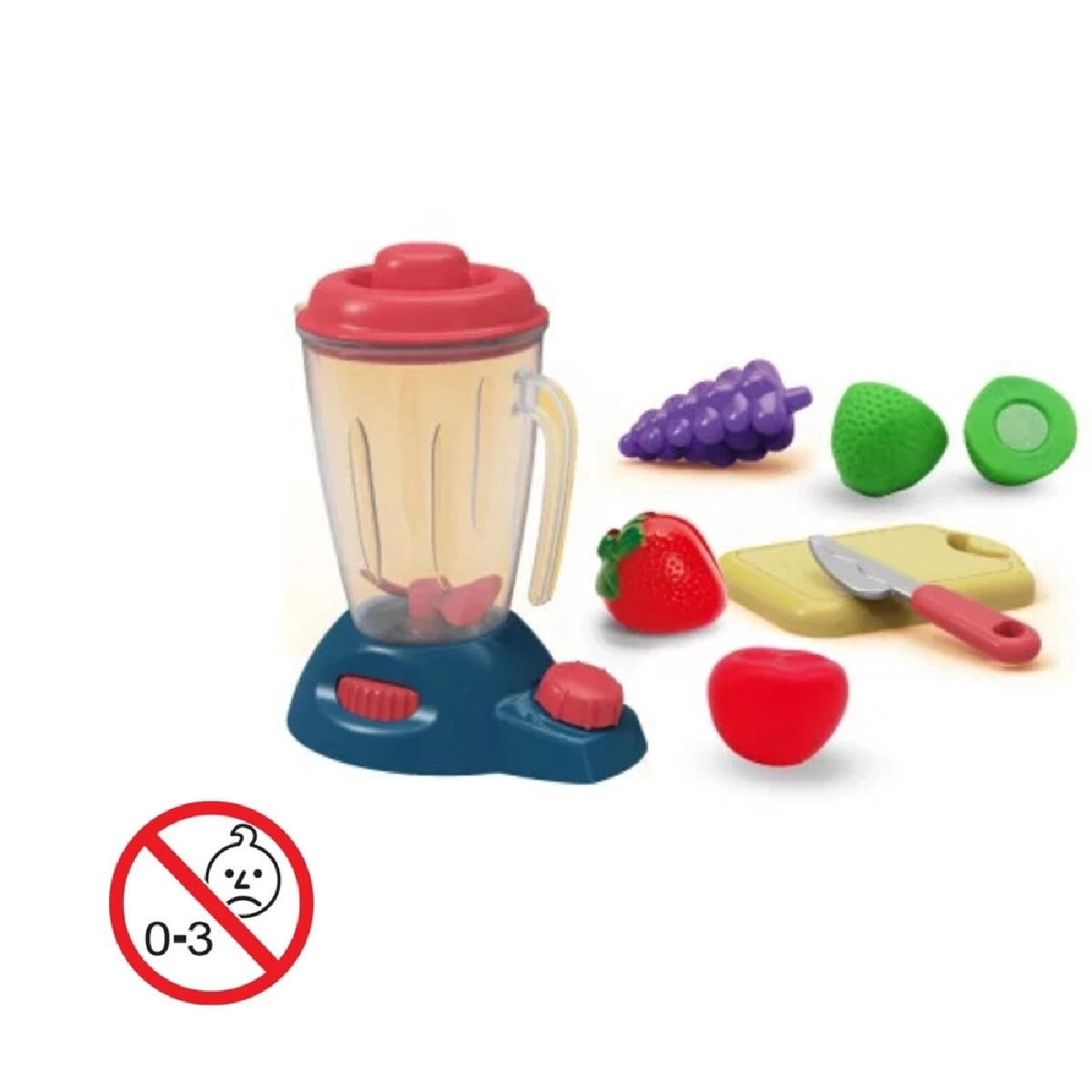 Brinquedo Liquidificador Infantil Creative Fun com acessórios +3 anos BR1438 Multikids