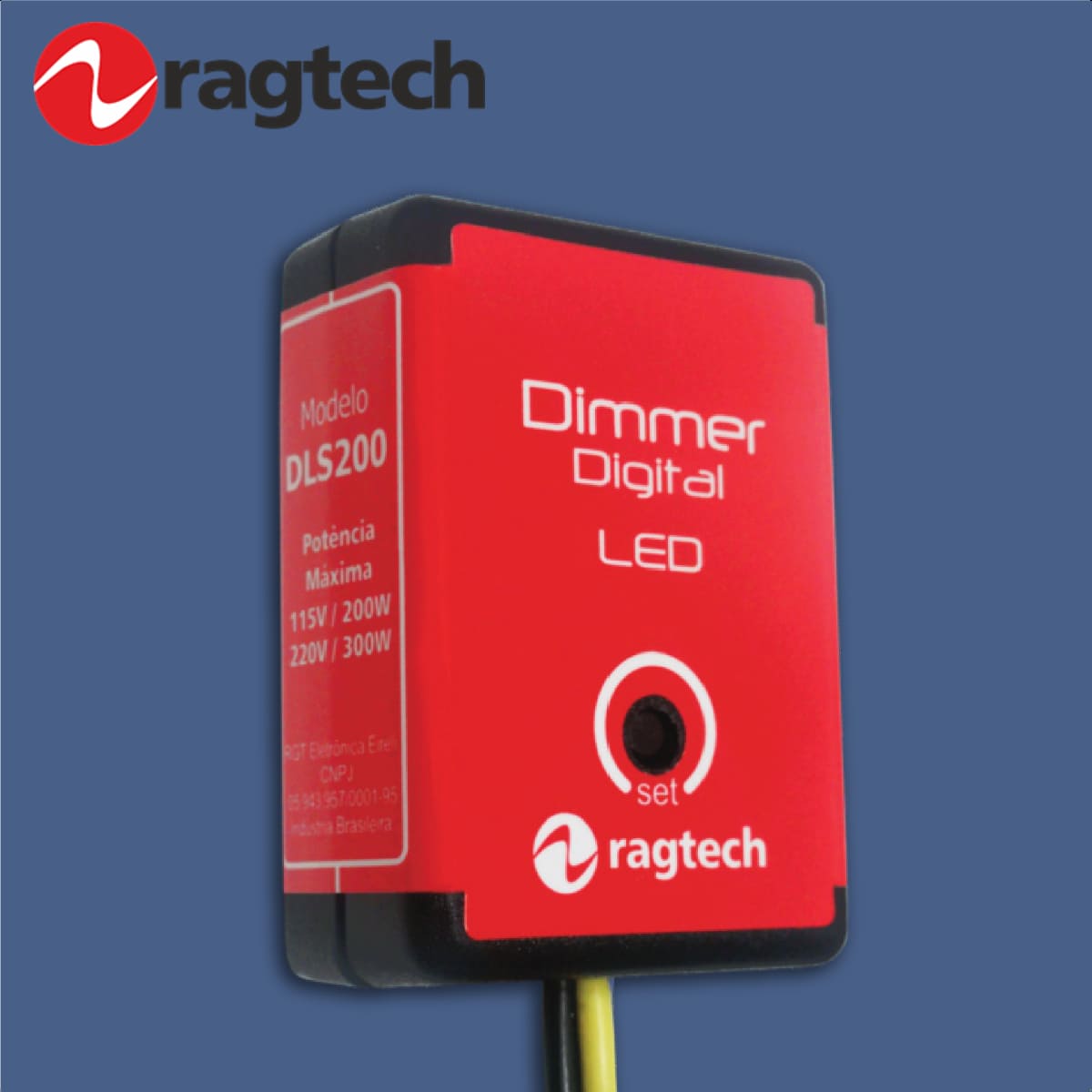 Dimmer Digital Bivolt Modelo DLS200 - Ragtech 20DIM4440
