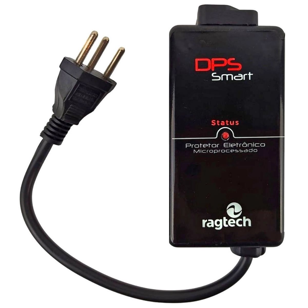 Protetor Eletrônico Digital DPS Smart Mod. DPS1 Entrada/Saída 110/127/220V 60Hz Ragtech 20DPS4780