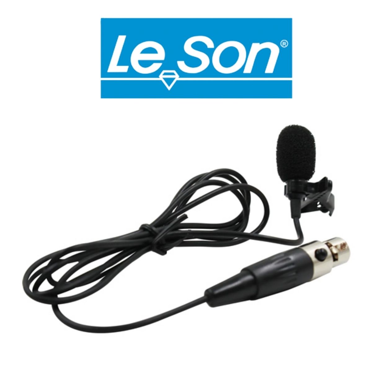 Microfone de Lapela para Sistema Sem Fio com Cabo de 1 Metro ML100SF 2AM002285