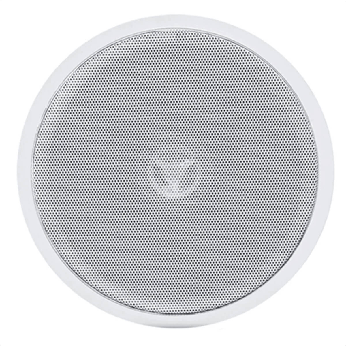 Arandela Redonda 6 Pol Coaxial Branca 70W RMS 8 Ohms Passiva Borda Bobina Simples-Leson 2LS0AT78B