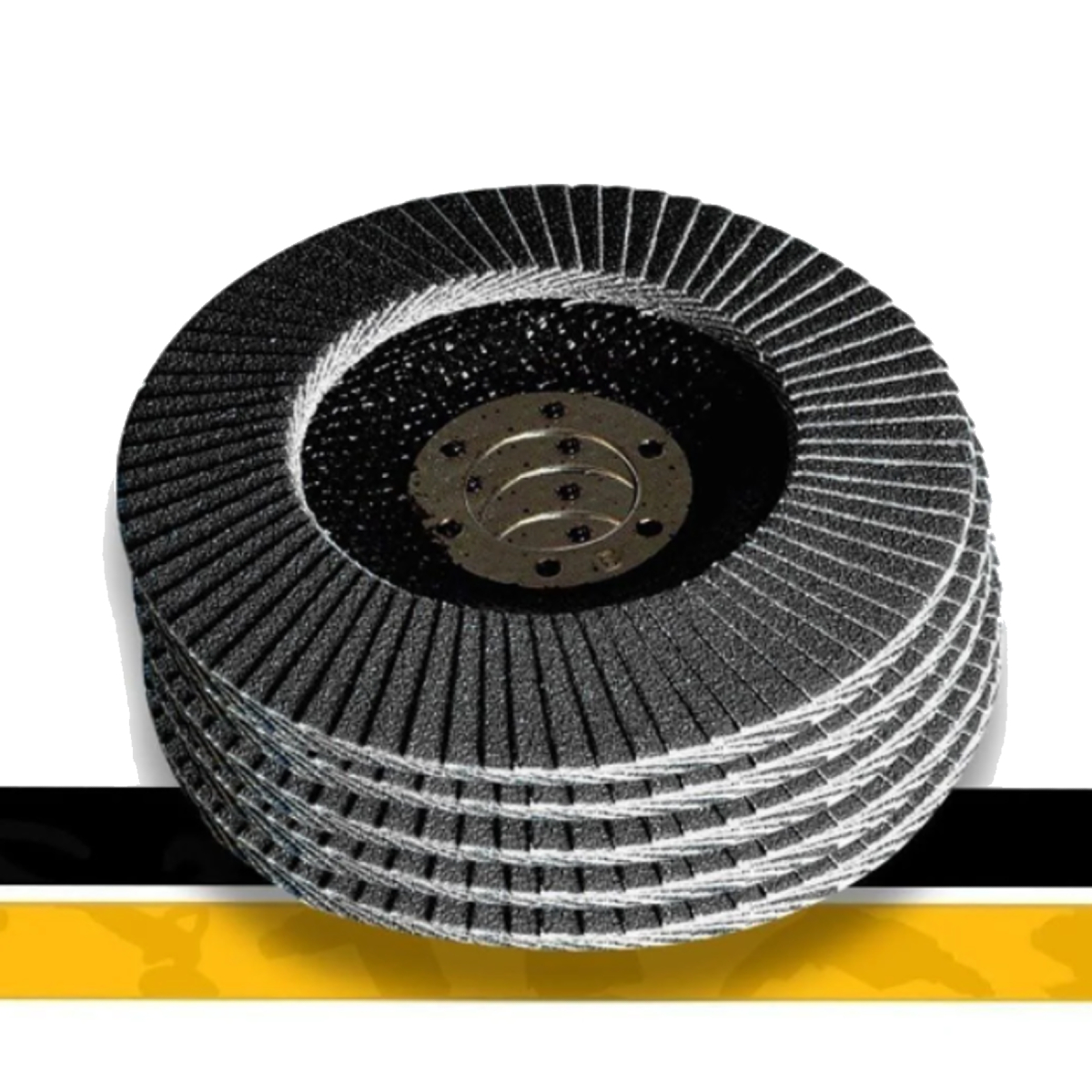 Disco Flap 115x22,2mm Grão 40 Furo 7/8" RPM 13.300 5 KS Fibra de Vidro Hammer GYDF1140