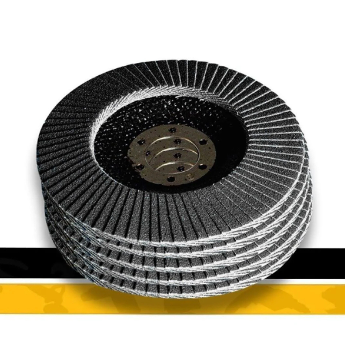 Disco Flap Profissional 115x22,2mm Grão 80 Furo 7/8" 13.300 RPM Fibra de Vidro Hammer GYDF1180