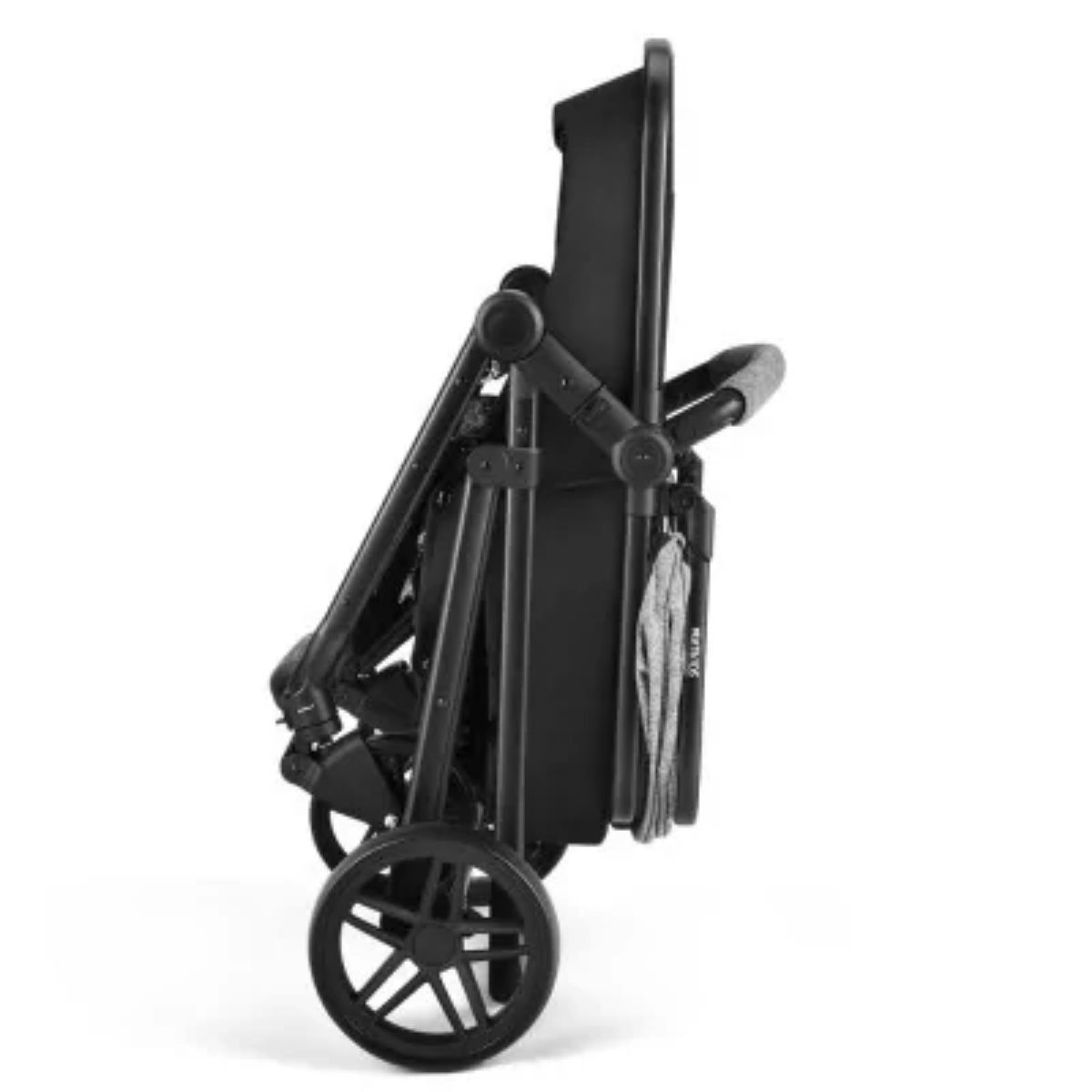 Carrinho de Bebê Passeio Suporta Até 15kg Beyond 2x1 Moisés Roda Giratória Assento Reversível Cinza Multikids Baby BB429
