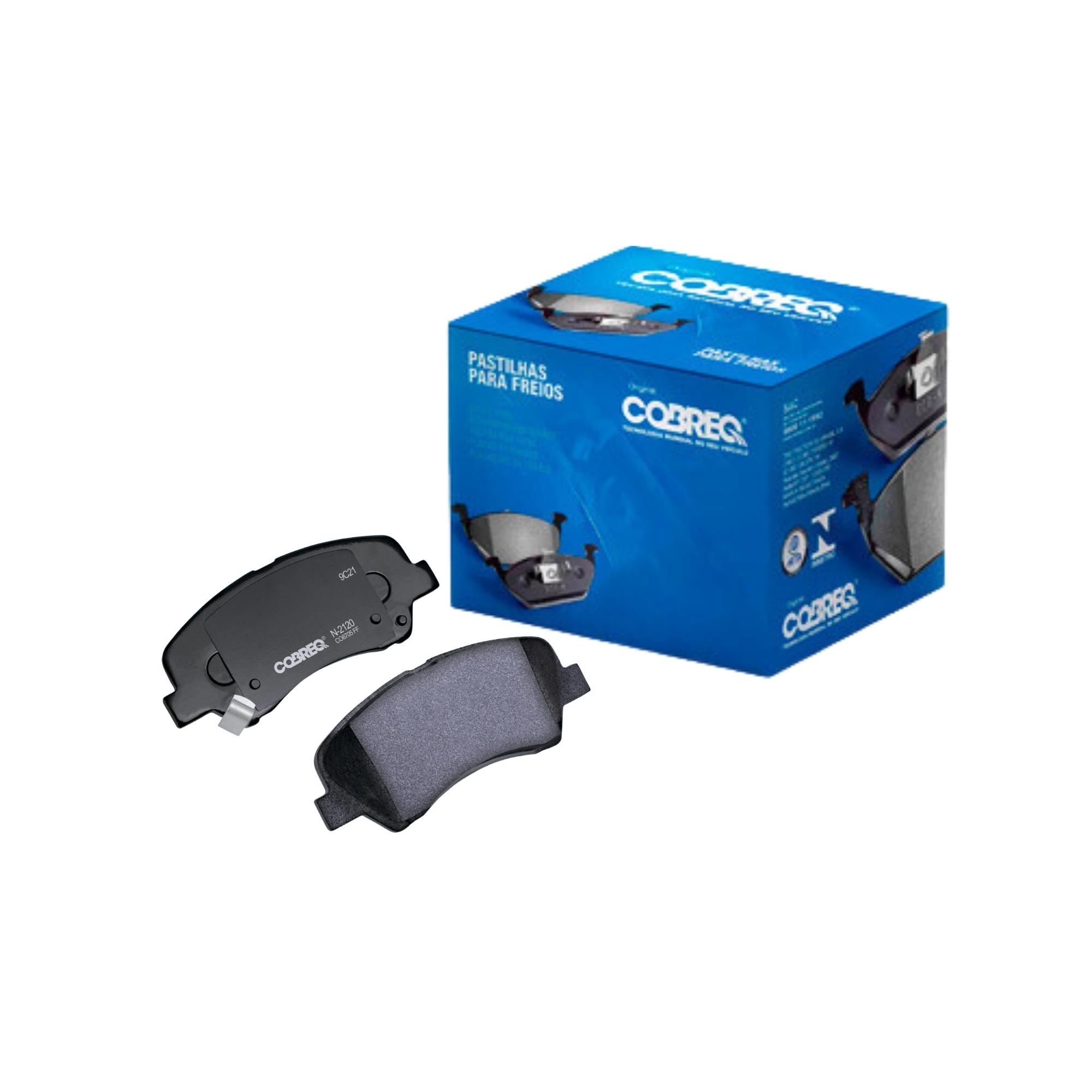 Conjunto de Freio Dianteiro com isolador HB20 1.0/1.6 2020 em Diante Cobreq N-2120