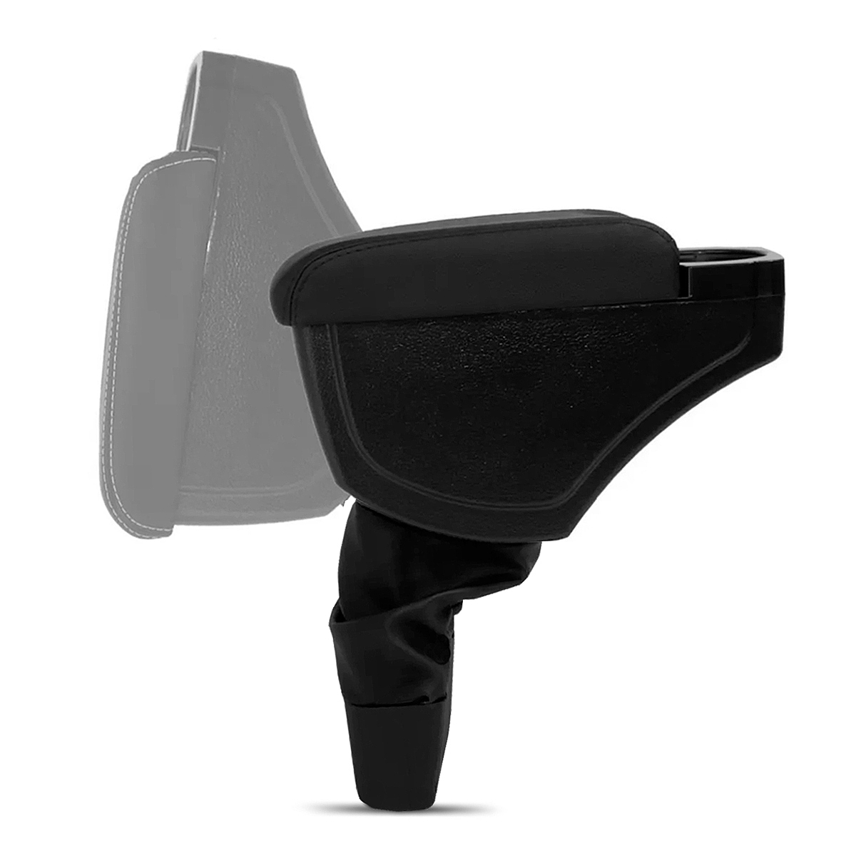 Apoio de Braço Porta Copos  P/ HB20 HB20S HB20X 13/21 Couro Sintético Preto Linpretac Nat 500720PC