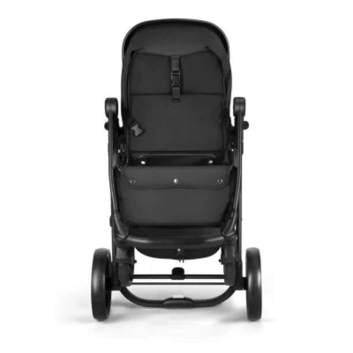 Carrinho de Bebê Beyond 2x1 Assento Moisés Até15kg Rodas Giratórias Assento Reversível Preto Multikids Baby BB428