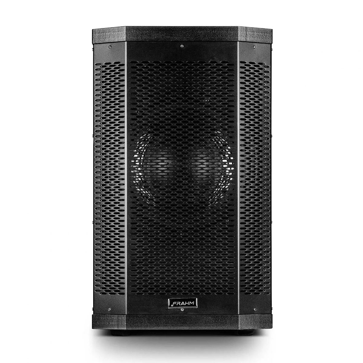 Caixa Ativa Som GRT 10 App 300W Subwoofer 10Pol 2x Altofalantes 4Pol c/ Alças Preto Frahm 32047