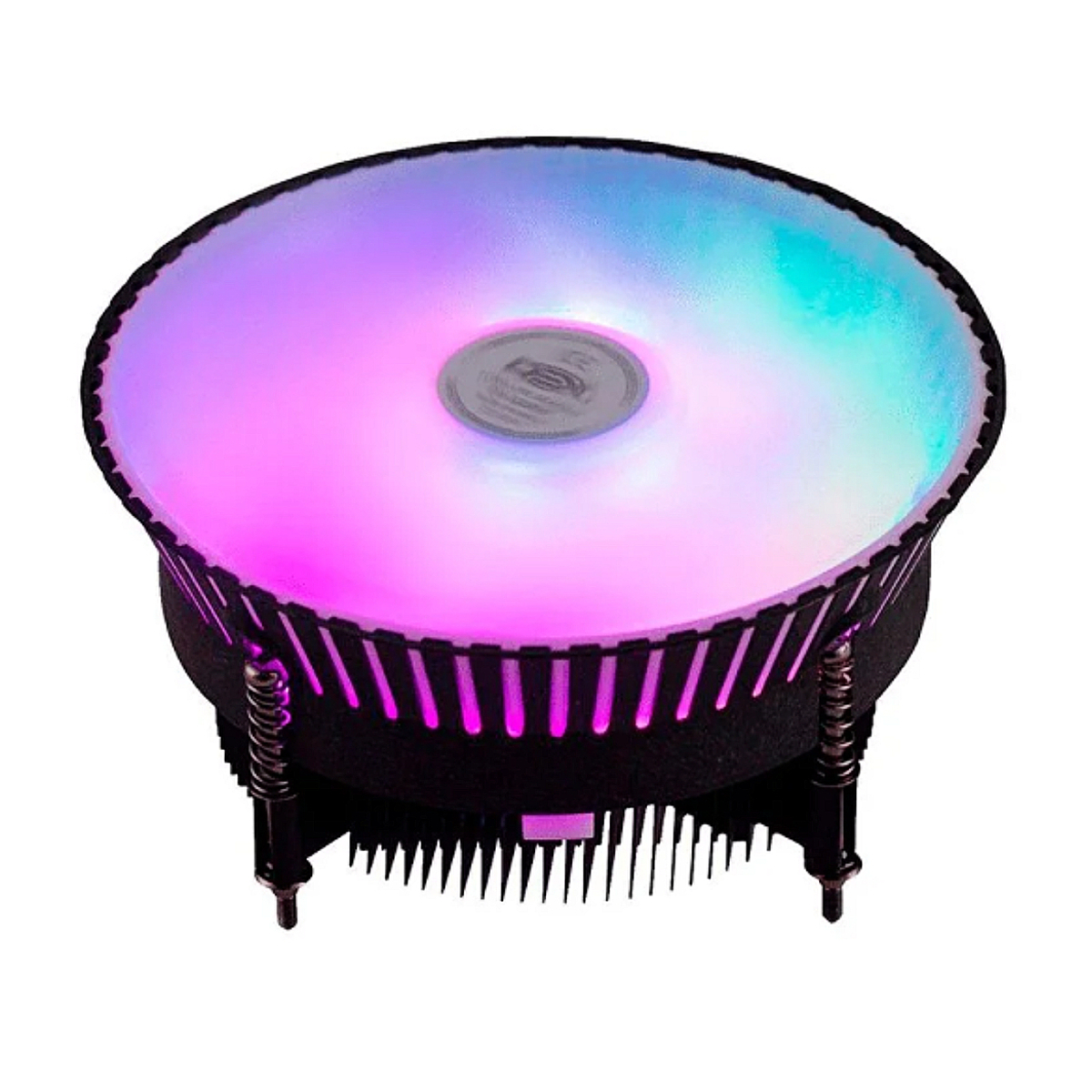 Cooler Gamer para Processador Intel RGB Silencioso C/24 LED 1150/1151/1155/1156 - Dex DX-9009