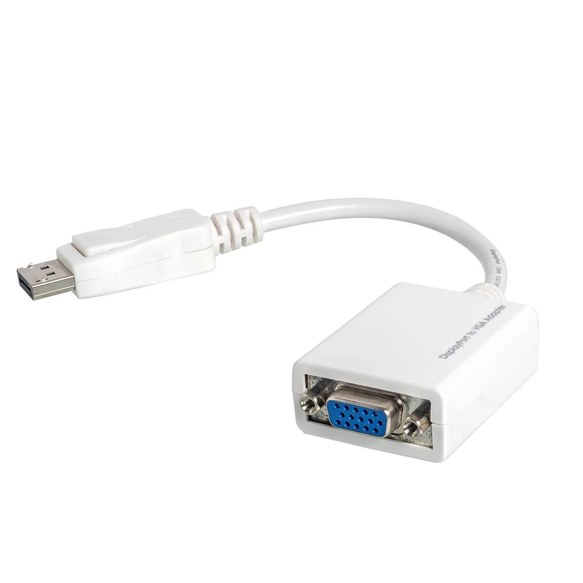 Cabo Adaptador Conversor Displayport Para VGA Cor Branca F3 - 621