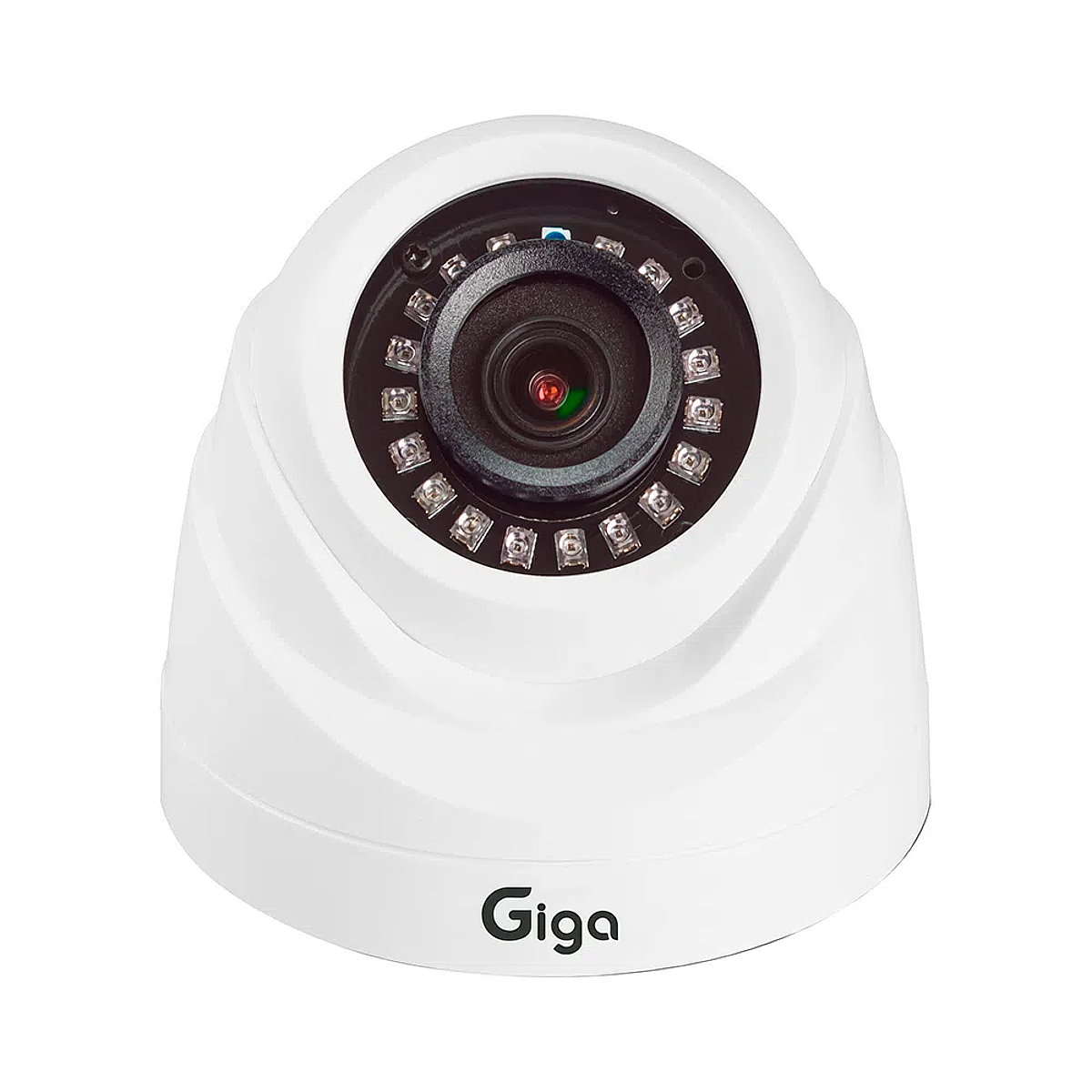 Câmera Dome Plástica 1080P Orion IR 20M Sensor Digital1/3 3.6MM 12 Led SMD D-WDR GigaGS0470A