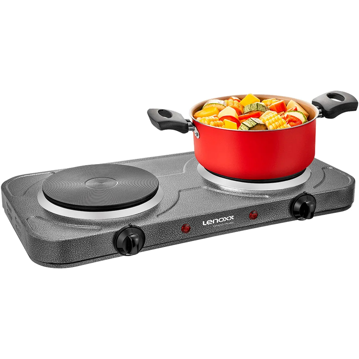 Fogão Elétrico Grand Pratic 2 Bocas 220V PFE353 - Lenoxx
