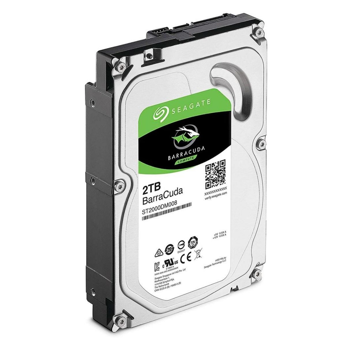 HD Interno 2TB Seagate Barracuda 7200RPM 256MB SATA3 (6Gb/s) DESK 3,5 SE301 - ST2000DM008