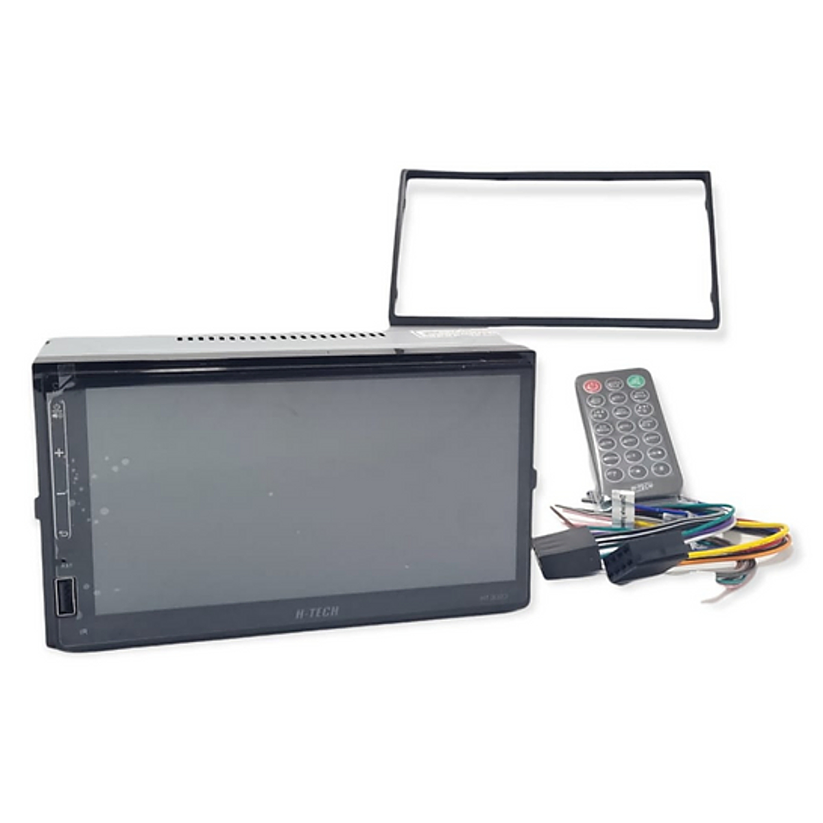 Multimídia MP5 2 Din 7 Pol USB/Auxiliar/BT/Espelhamento/Chinês Full Touch Controle H-Tech HT-3023