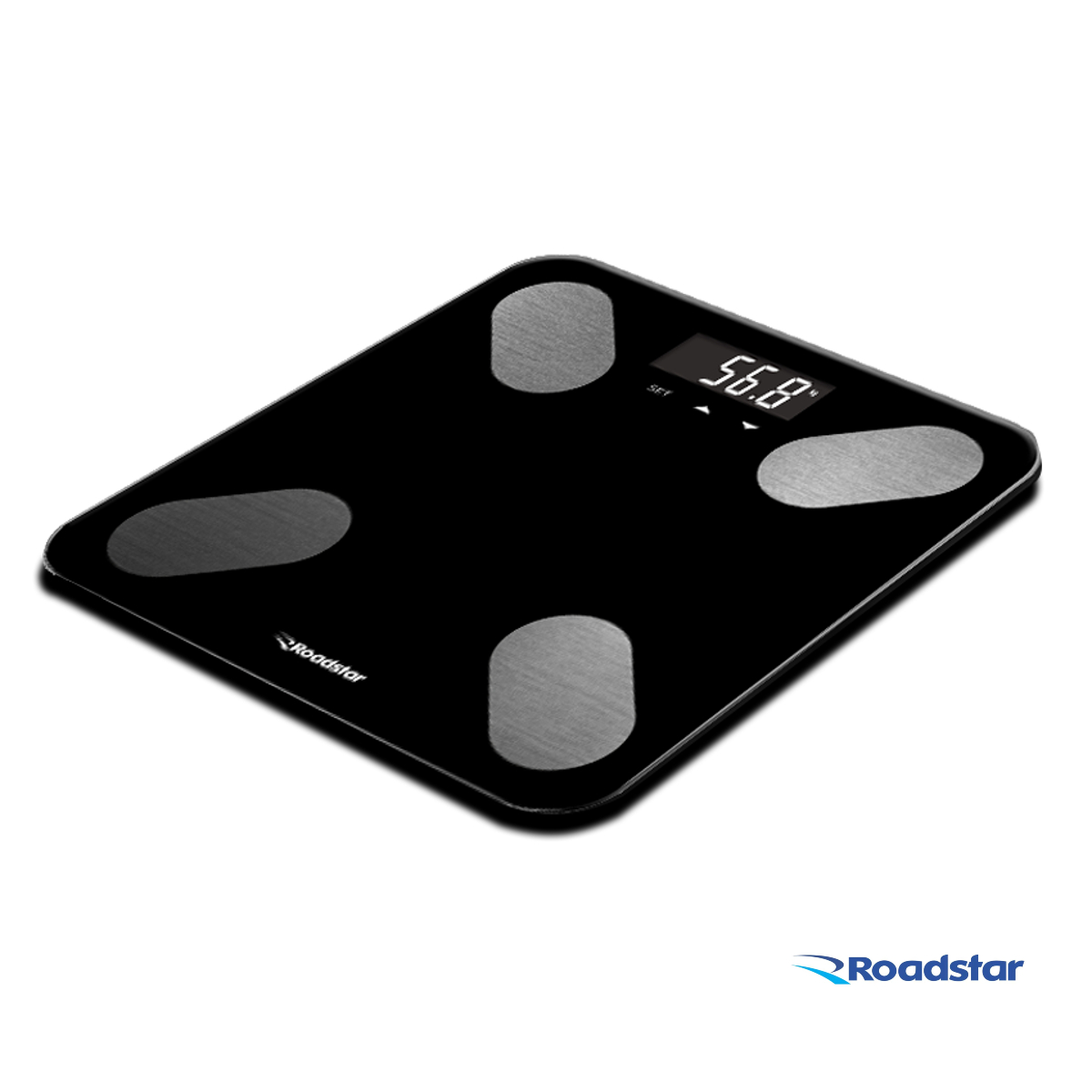 Balança de Bioimpedância Até 180 Kgs / 397 lb - Roadstar RS-470BR 7 Índices Corporais