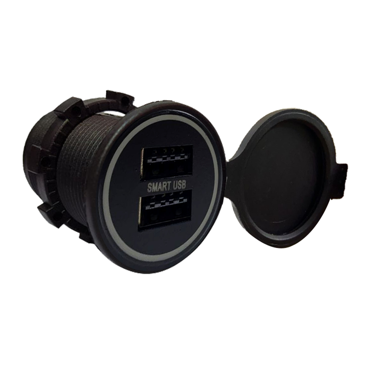 Tomada USB Automotiva SMART RS-108 3U BR 5V - Roadstar