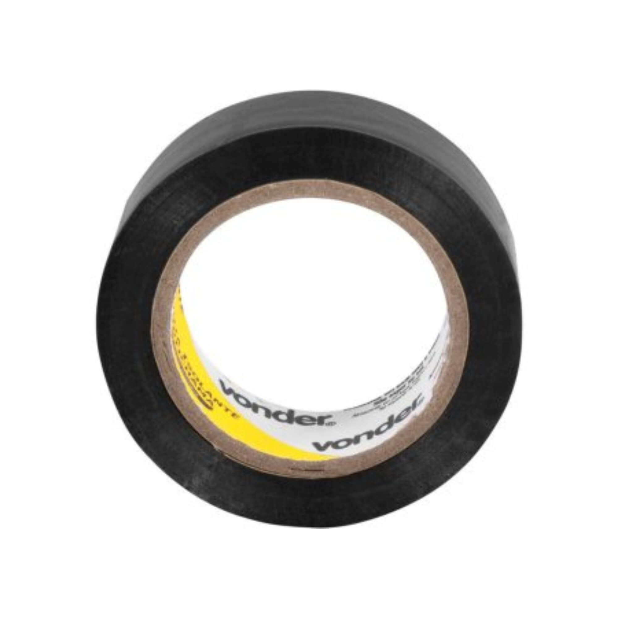 Fita Isolante Antichama 19mm x 10m Preta - VONDER