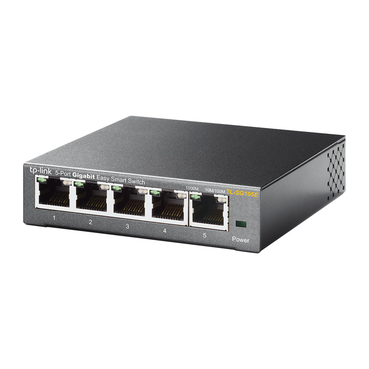 Switch 05 Portas Gigabit 10/100/1000 TL-SG105E Easy Smart - TP-Link