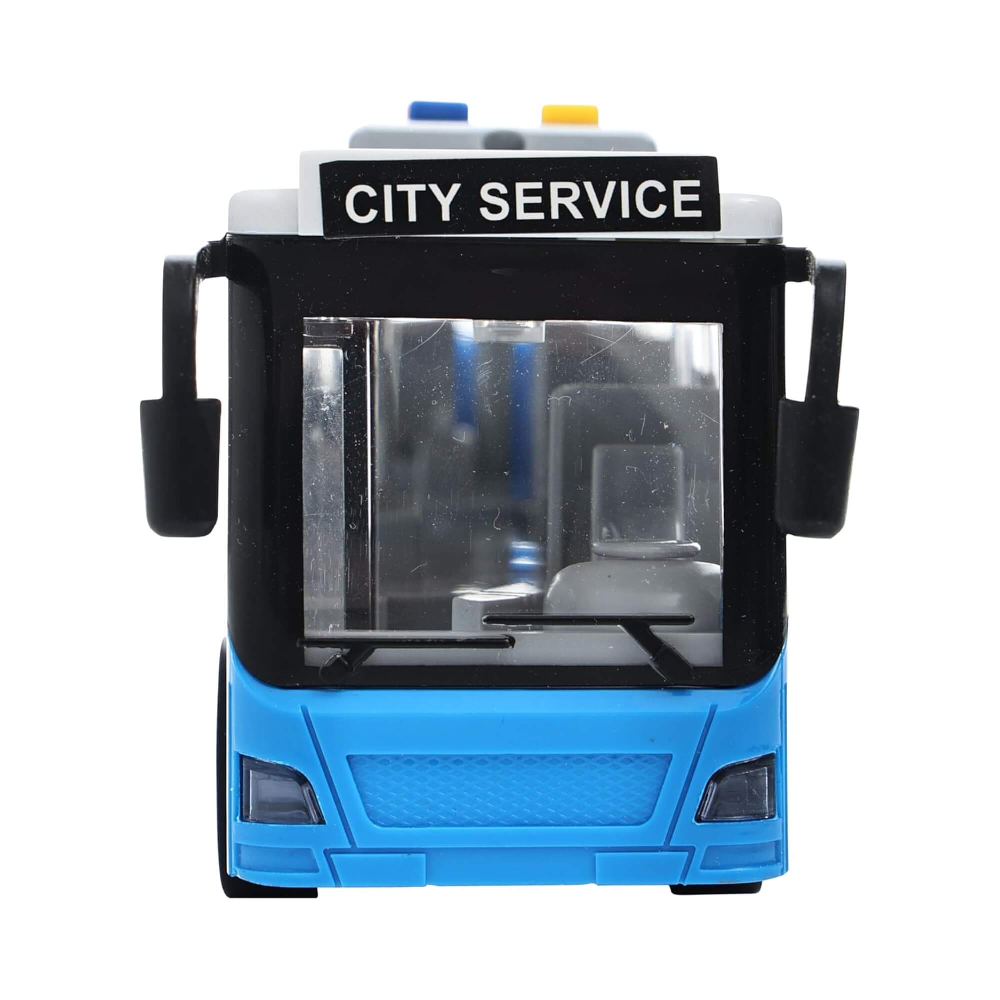 Brinquedo Ônibus Escolar de Fricção 1:16 com Luz e Som Shiny Toys - 627