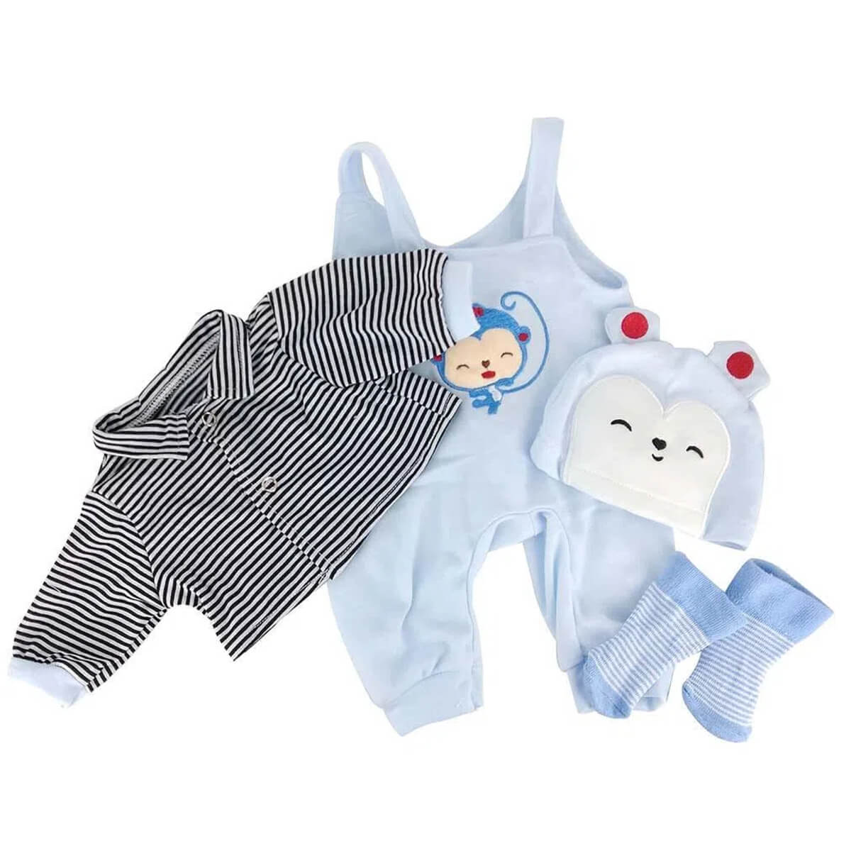 Boneca Bebe Reborn Laura Baby Dreams Nuno com Mecanismo  Ri, Chora e Faz Som - Shiny Toys 000685