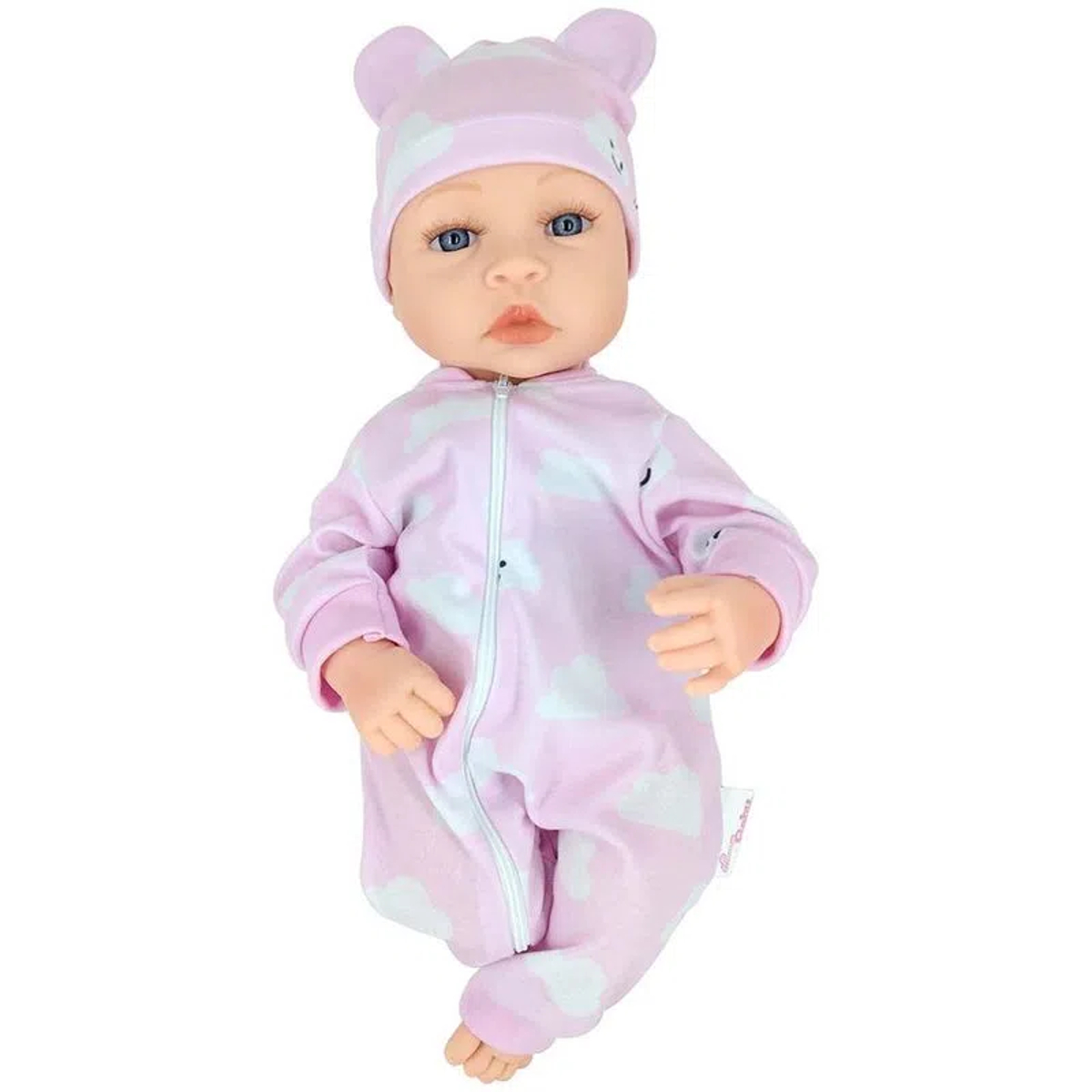 Boneca Bebê Reborn Laura Baby Cry Malu Ri Chora e Emite som de Bebê - Shiny Toys 000703