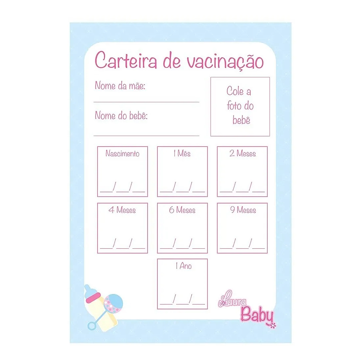 Boneca Bebe Reborn Laura Baby Mini Jolie 100% Vinil Macio 3 Acessórios Enxoval Completo Toys 00543