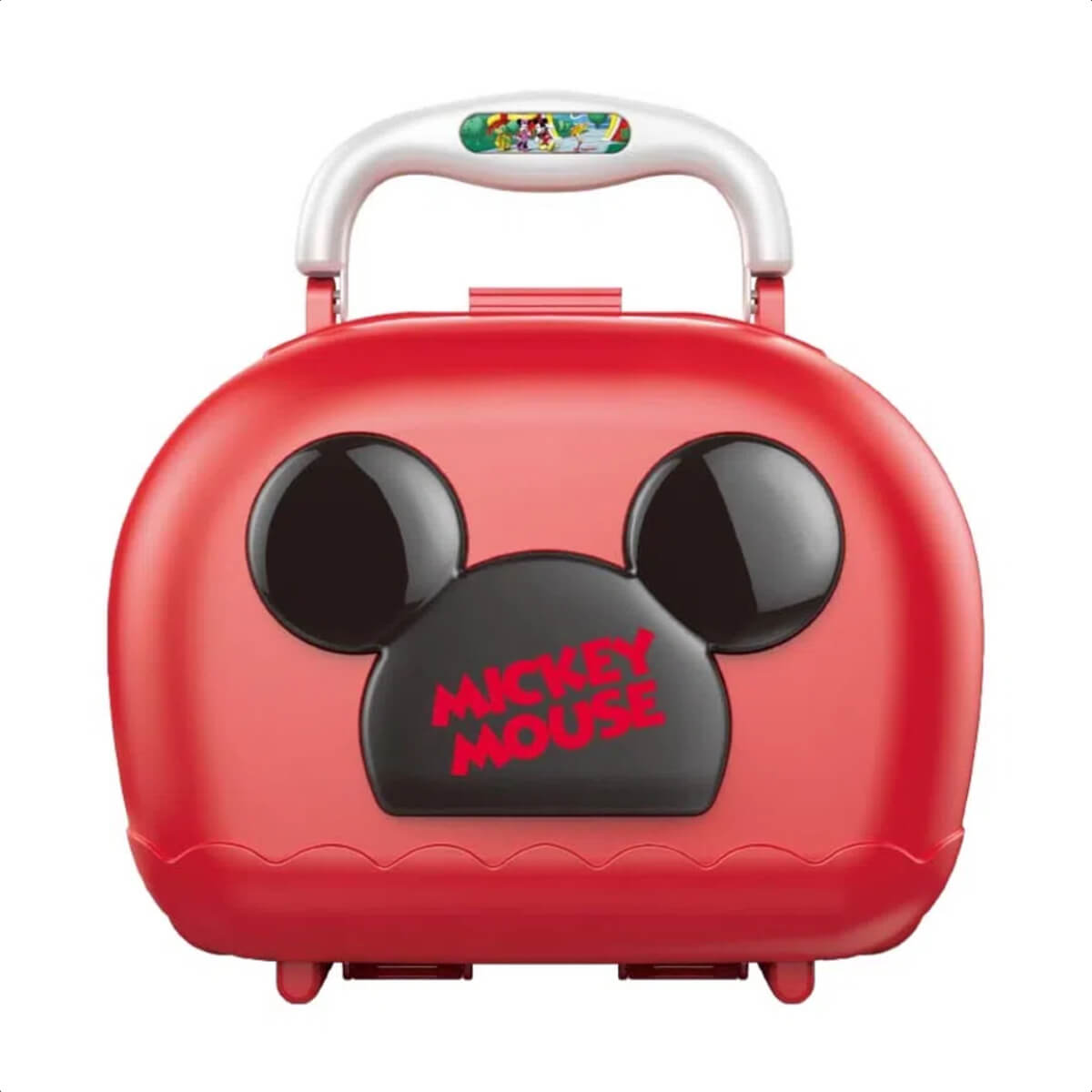 Brinquedo Maleta Mickey Construtor com Acessórios Faz de Conta Diversão Multikids - BR1564