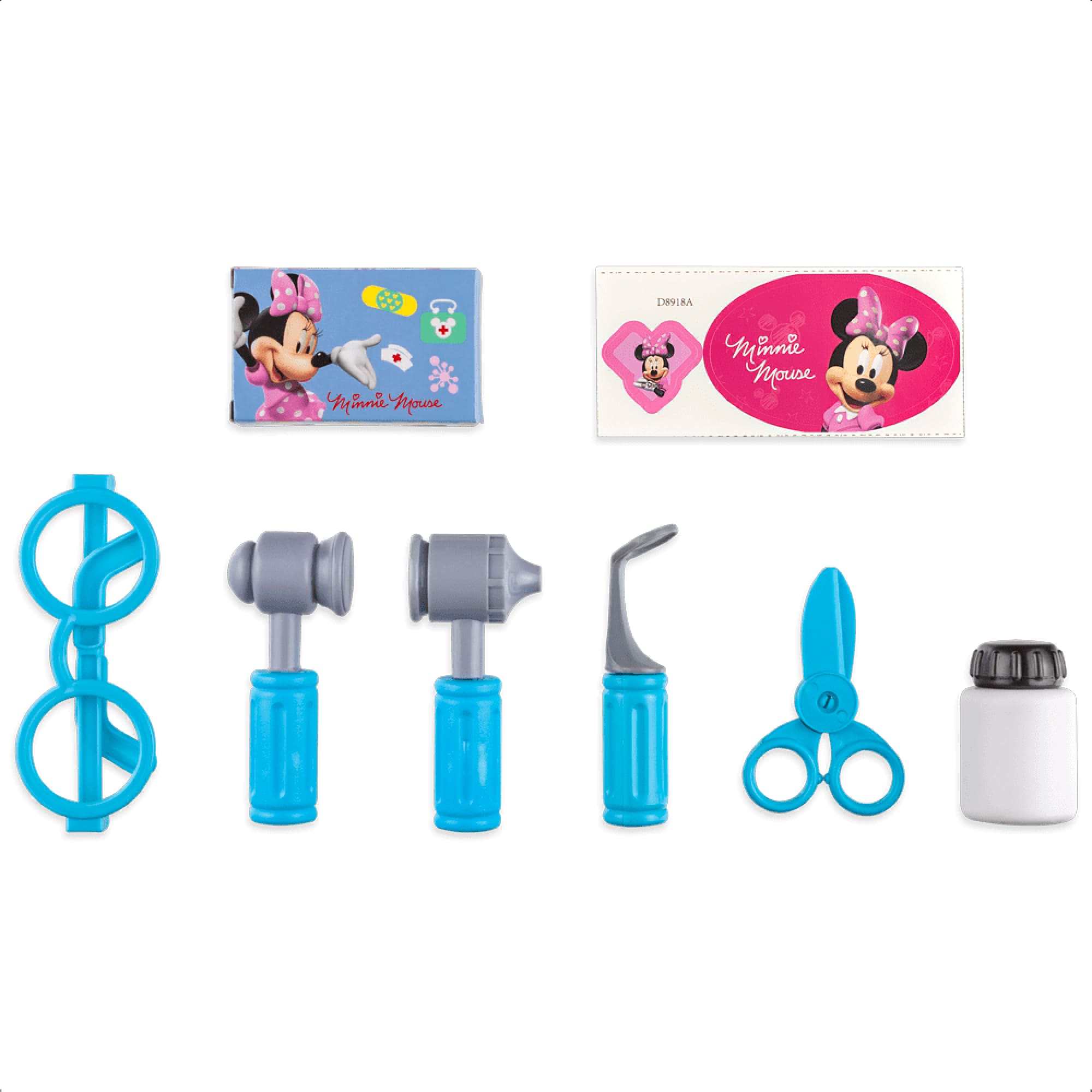 Brinquedo Maleta Minnie Médica 7 Acessórios +3 Anos Rosa Multikids - BR1566