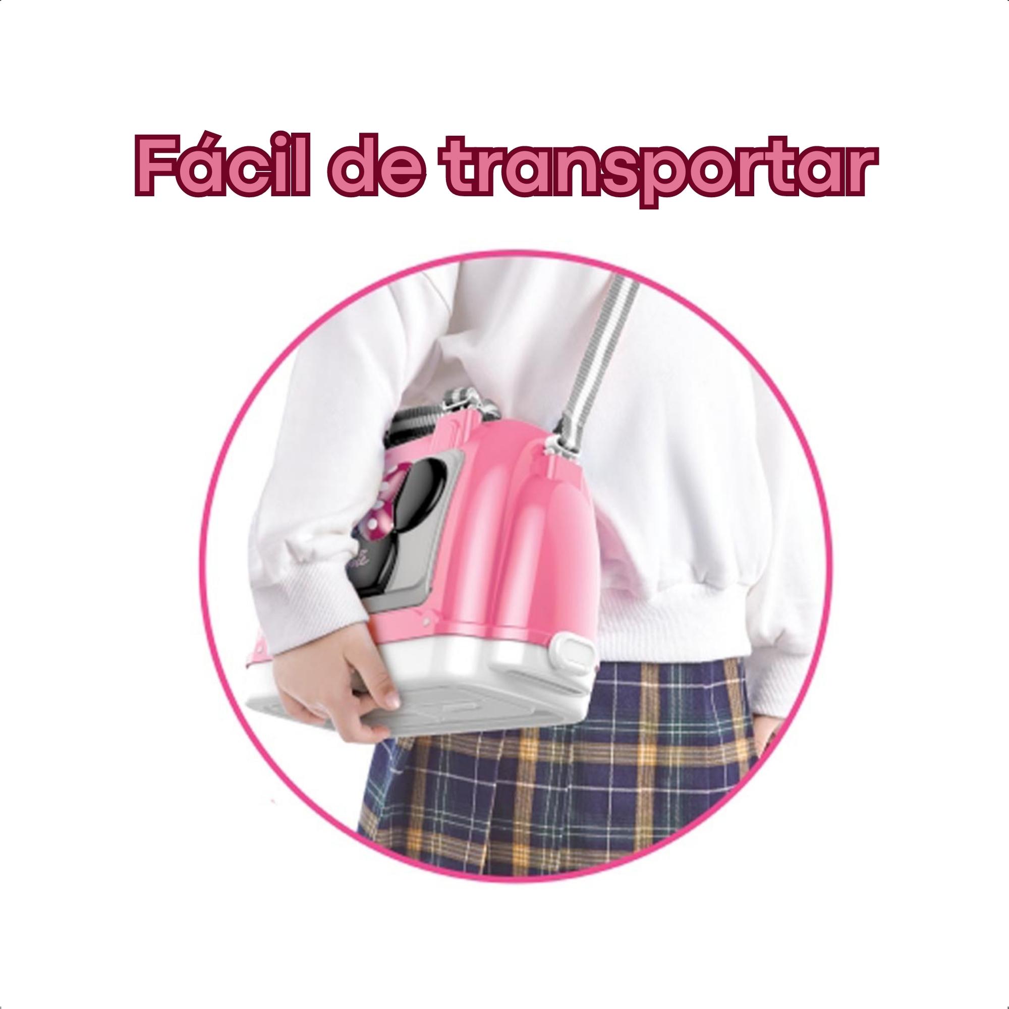 Brinquedo Maleta 3 Em 1 Mercado Da Minnie Com Som E Acessórios +3 Anos Rosa Multikids - BR1570