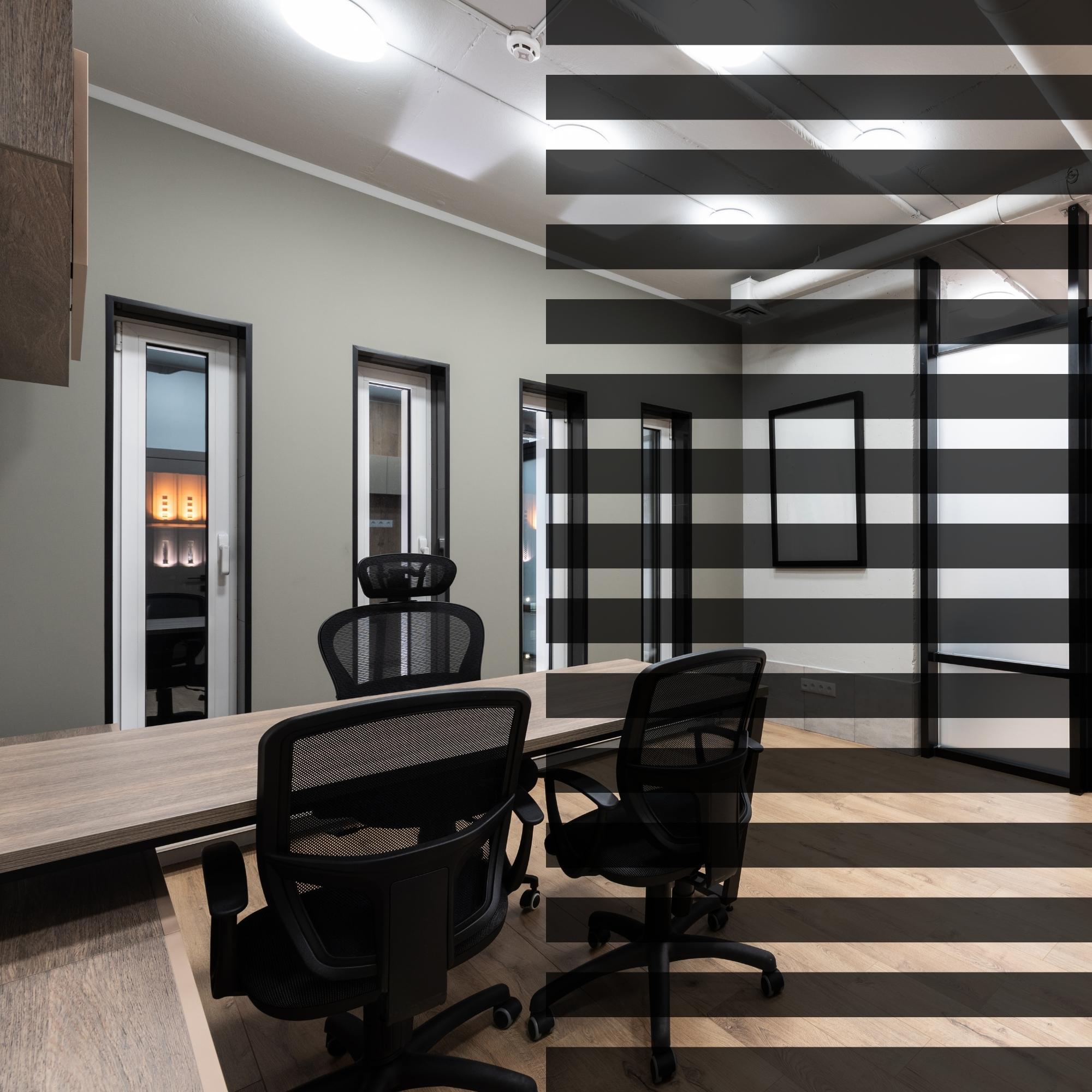 Insulfilm Película Venetian Blind Black 0,5 x 0,5 15 metros Proteção UV - World Film