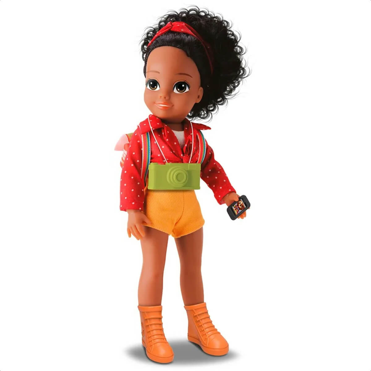 Brinquedo Boneca Girls Life Adventure 100% Vinil Acessórios Faz de Conta Brincadeira Omg Kids-4911