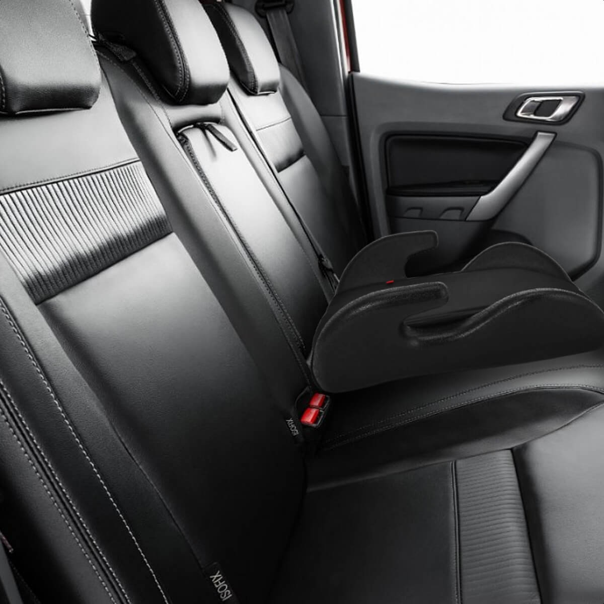 Assento de Elevação Infantil p/ Carro Preto Suporta 15 a 36kg - Multikids Baby BB297
