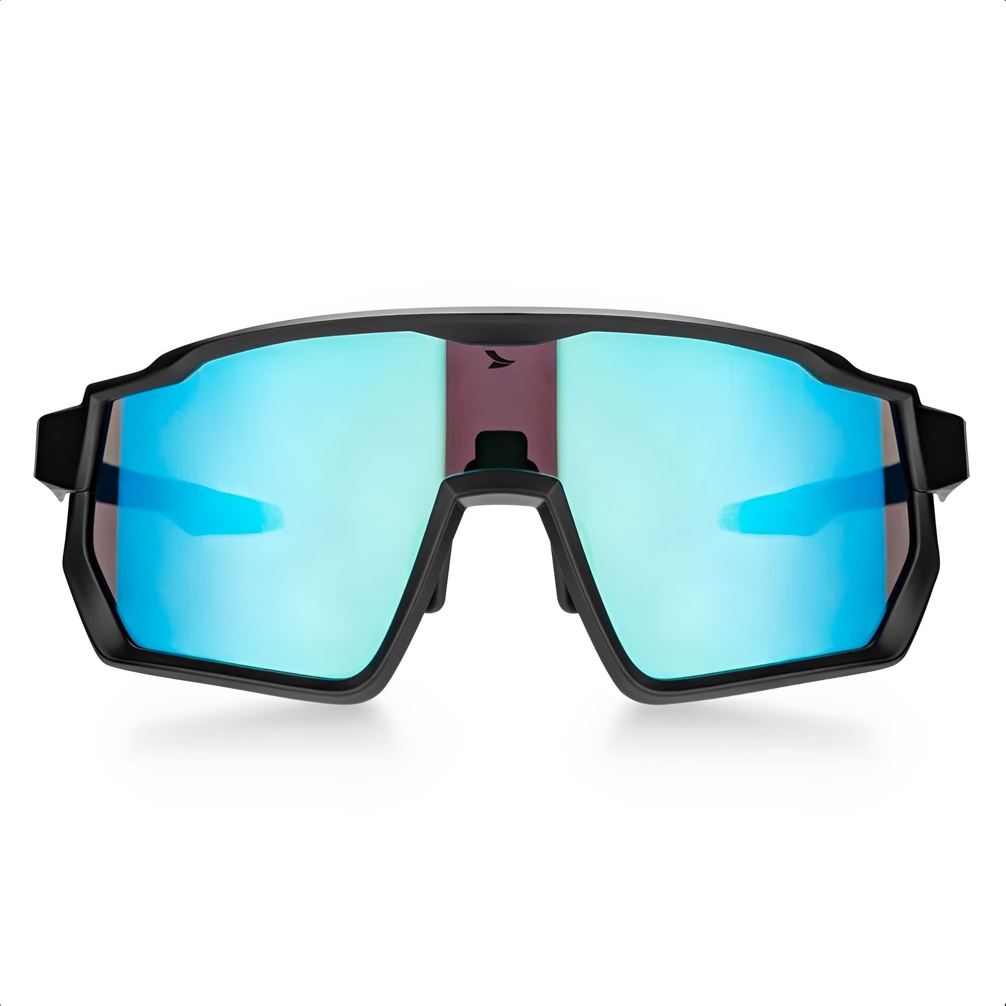 Óculos Esportivo Para Ciclismo Com Proteção UV400 E Kit3 Lentes Sprinter Blue White Atrio - BI232