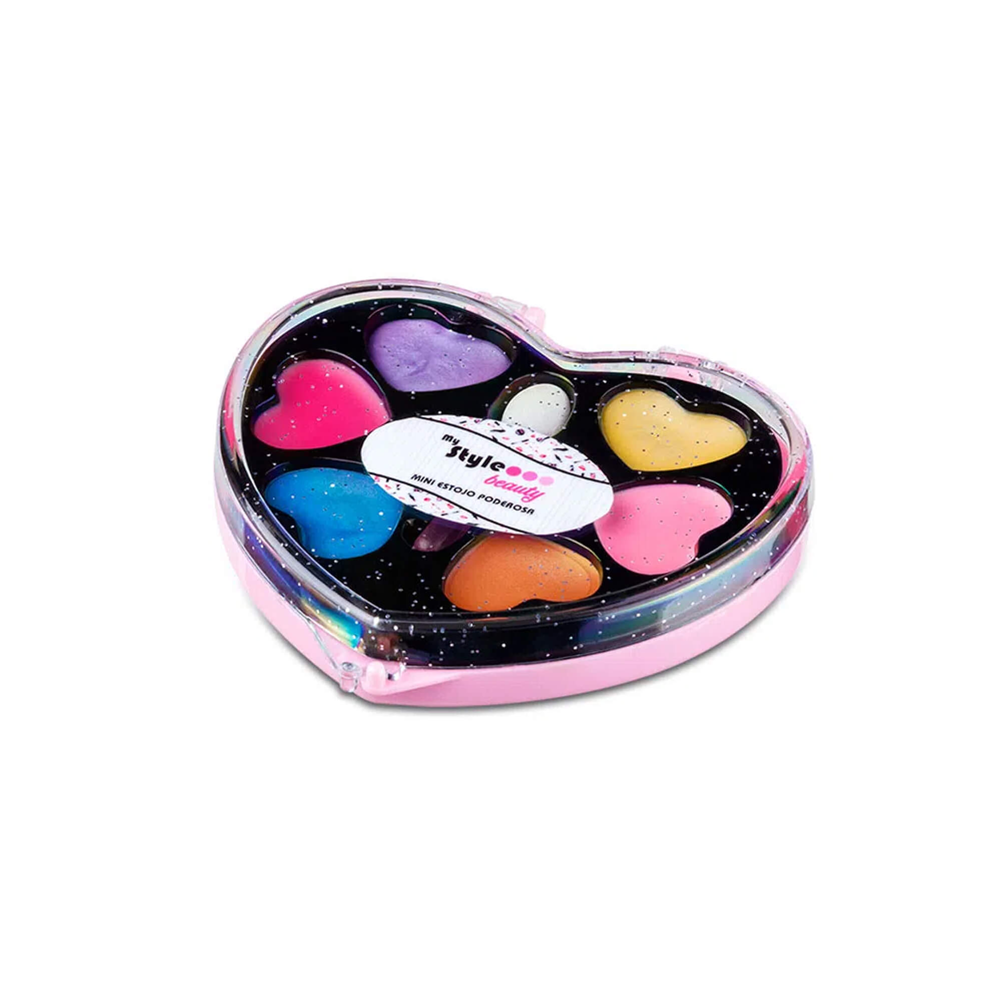Estojo de Maquiagem Infantil Sortido My Style Beauty Mini Estojo Poderosa +5 Anos Multikids - BR1328