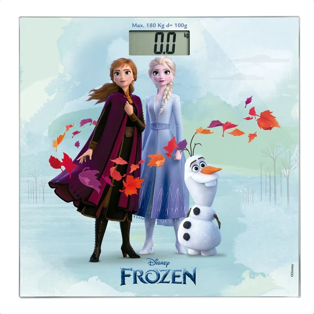 Balança Digital Frozen 180Kg Acionamento Toque Vidro Temperado Antiderrapante Multilaser - HC099