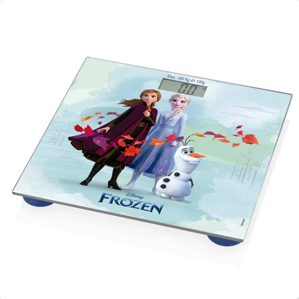 Balança Digital Frozen 180Kg Acionamento Toque Vidro Temperado Antiderrapante Multilaser - HC099