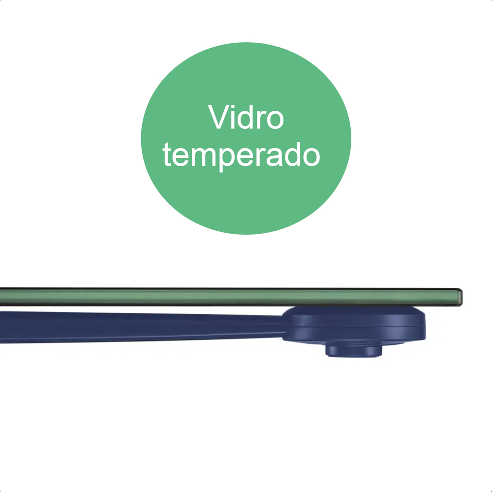 Balança Digital Frozen 180Kg Acionamento Toque Vidro Temperado Antiderrapante Multilaser - HC099