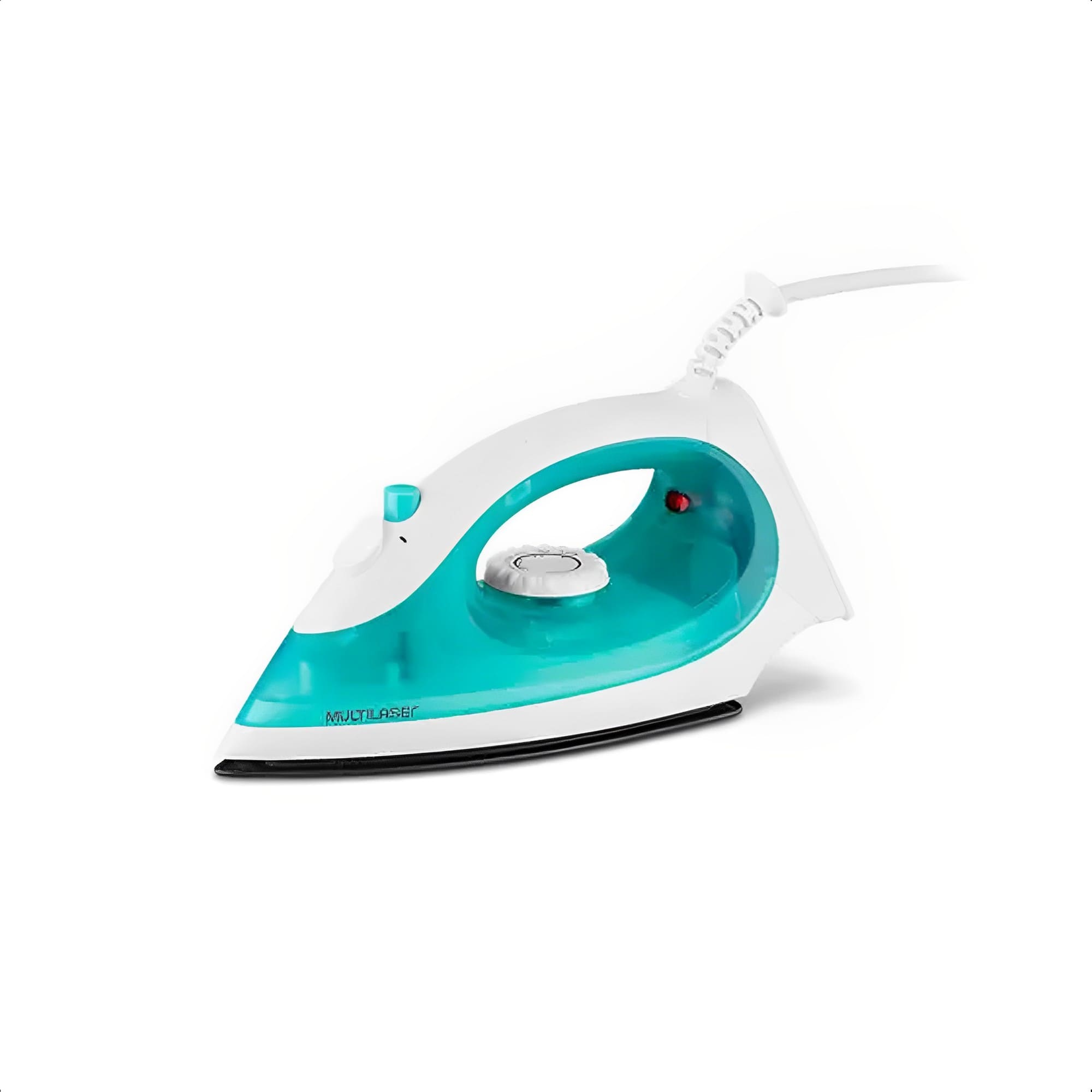 Ferro De Passar Seco e a Vapor 127V Azul Com Base De Cerâmica Casa Multilaser - HO316