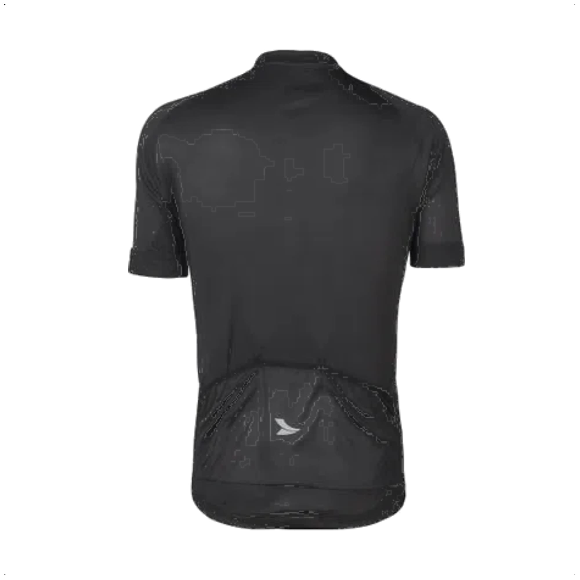 Camisa Ciclismo Masculina Tam P Preta UV30+ Dryfit Sport Corrida Treino Academia Atrio VB001