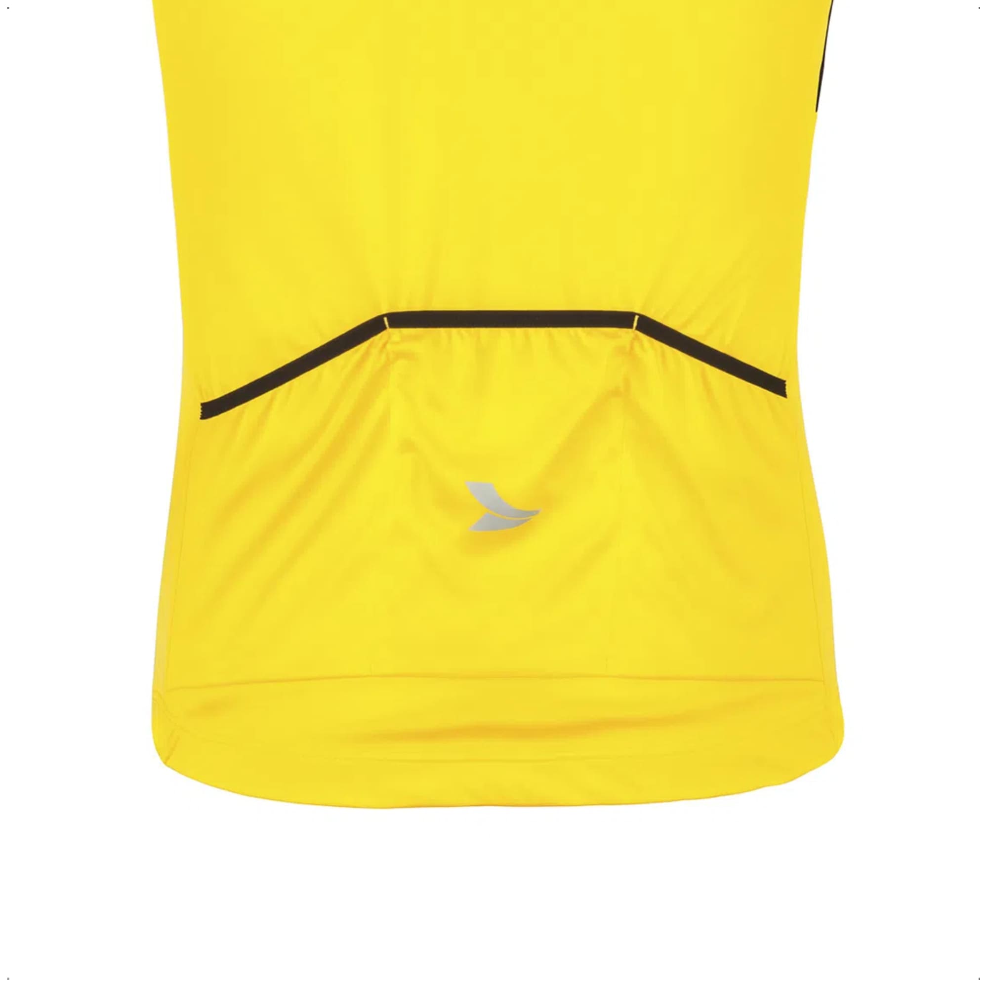 Camisa de Ciclismo Masculino Manga Curta Sport Tamanho M Amarela Proteção UV30 Atrio - VB012