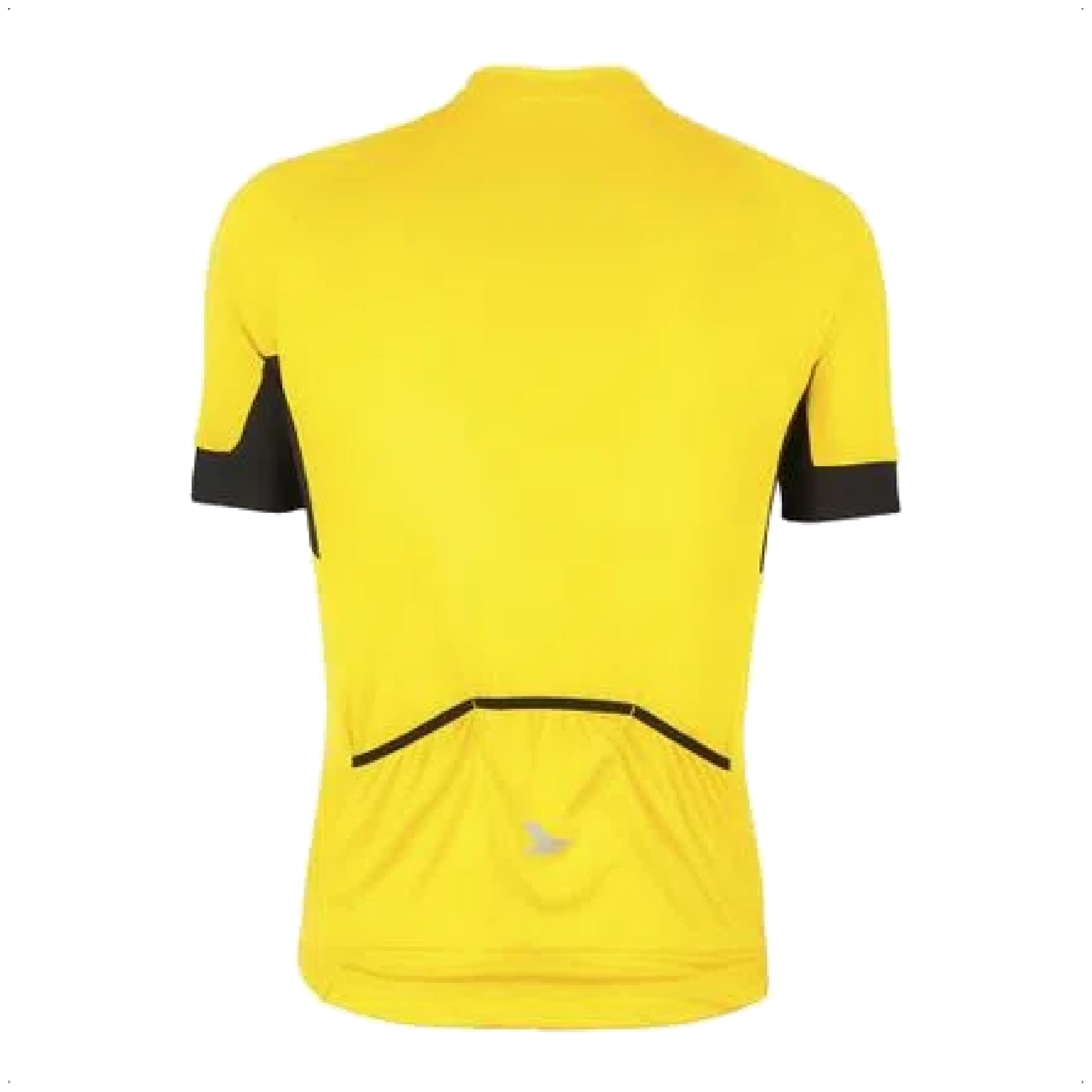 Camisa de Ciclismo Masculino Manga Curta Sport Tamanho G Amarela Proteção UV30 Atrio - VB013