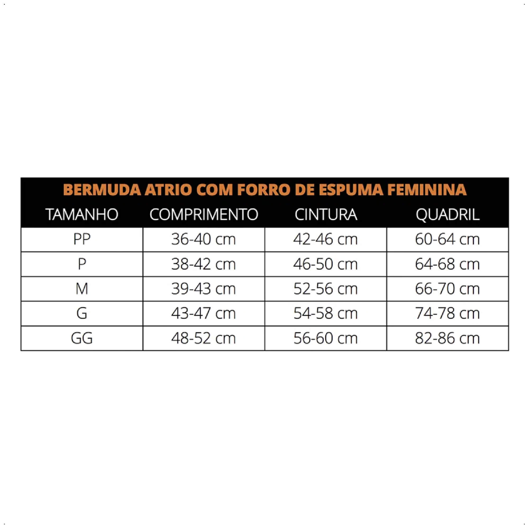 Bermuda de Ciclismo Feminina Forro de Espuma Tam. P Preto Proteção UV30+ Corrida Academia - VB057