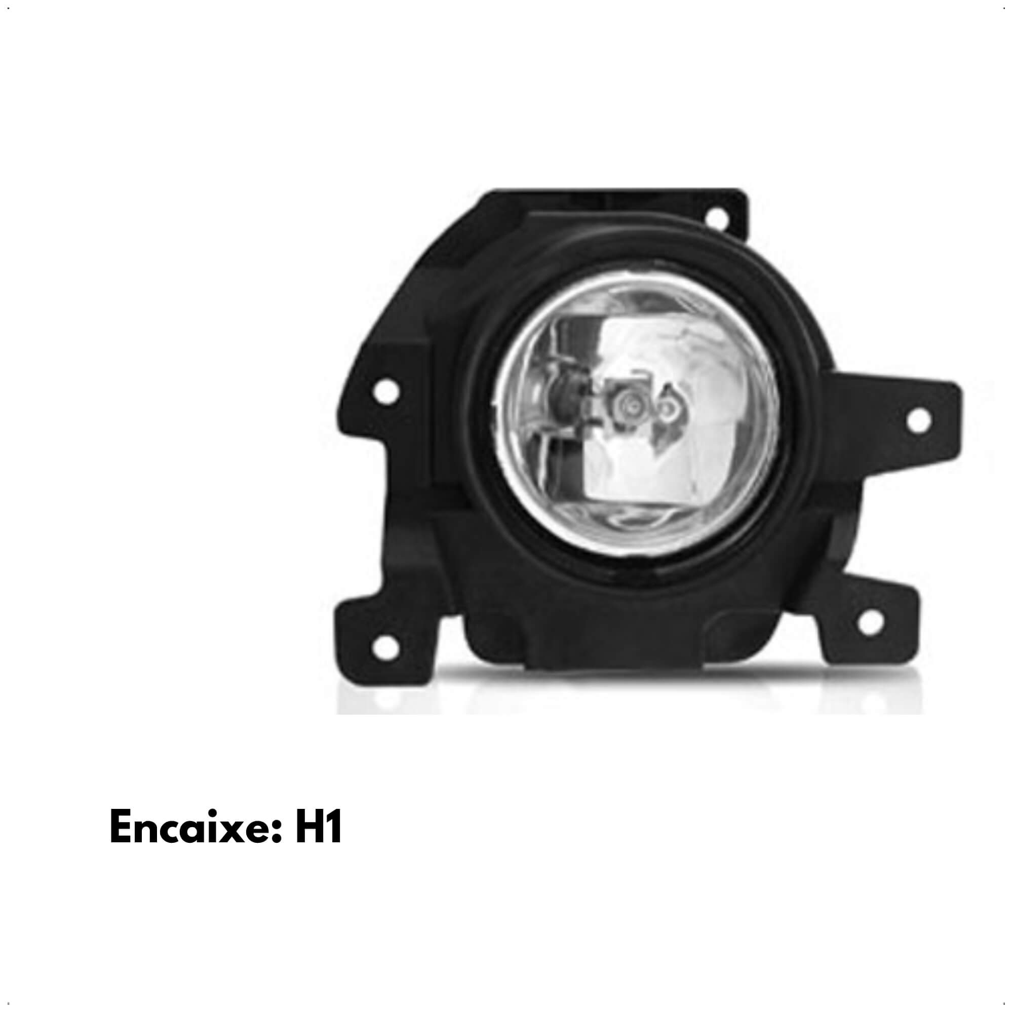 Kit de Farol Auxiliar Strada Working 2014 em diante Botão Modelo Universal Shocklight - SL-091410U